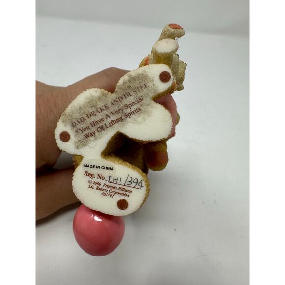 ENESCO Cherished Teddies '00 "Dad, Drake and Dustee" Dad Two Kids Bear Figurine - Picture 5 of 8